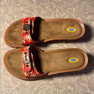 RARE Dr. Scholl’s Paul Frank Collab Limited Edition Sandals - Size 8